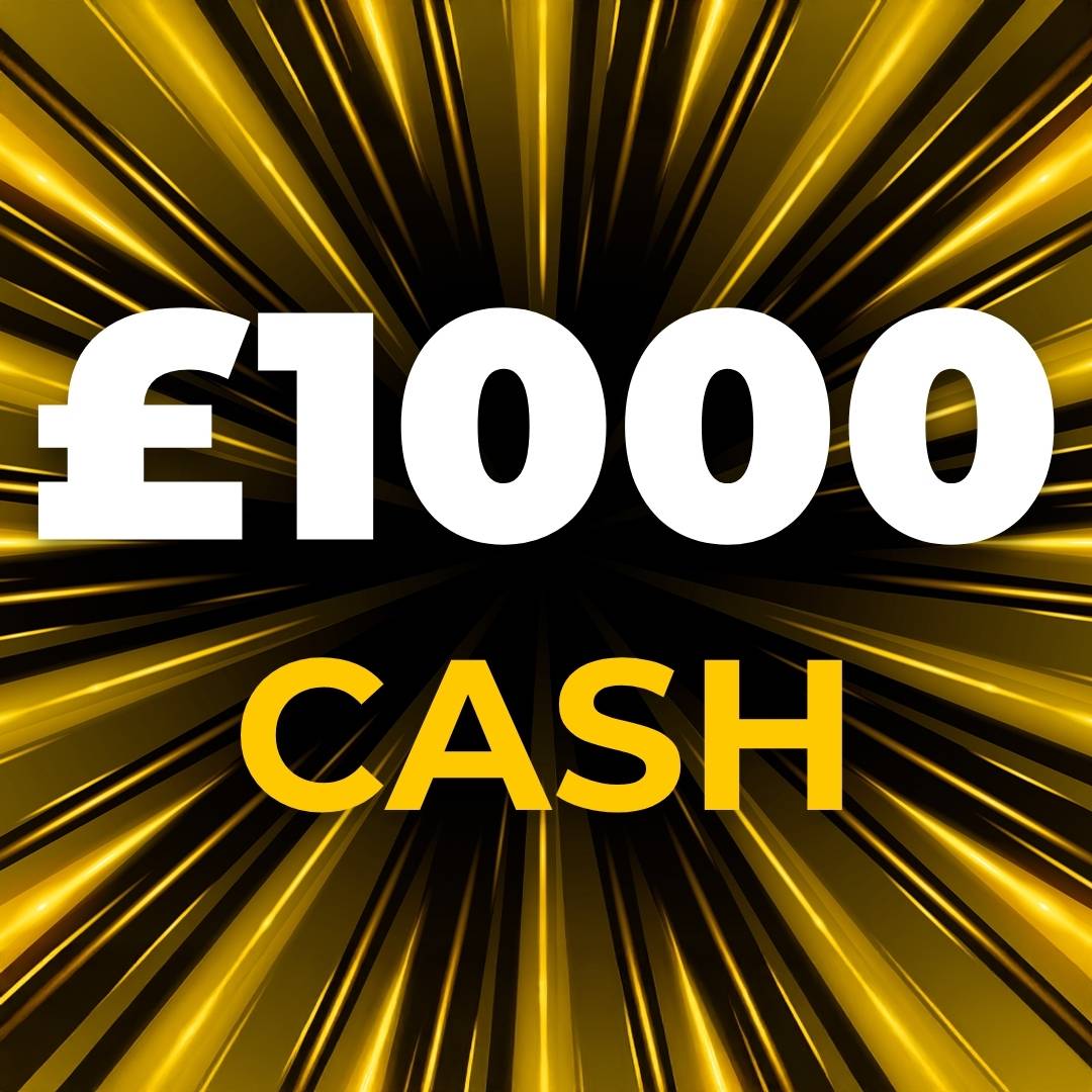 £1,000 Cash (Doubled if last in set)