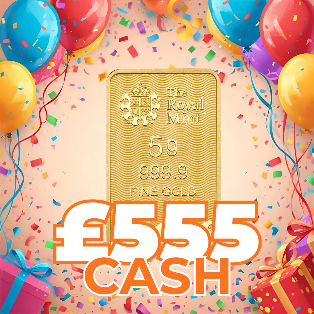 🥳 Party Hat | 5g Gold Bar or £555 Cash 🥳