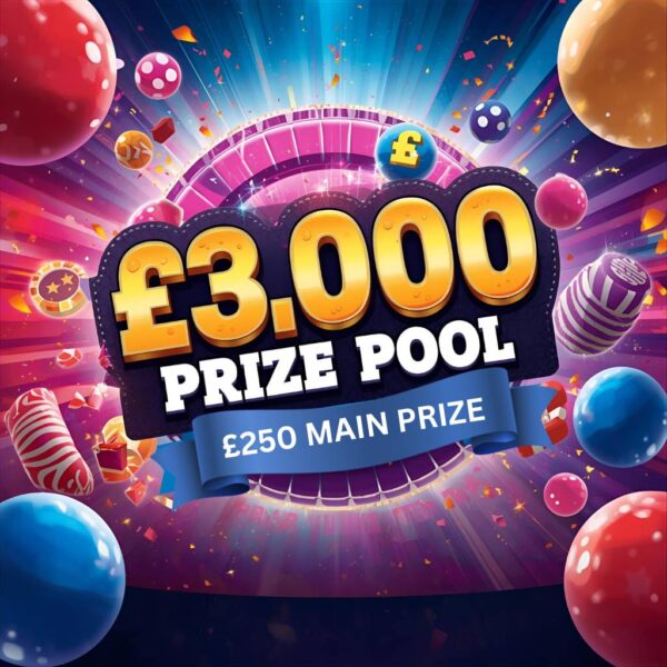 £3,000 Instant Win Comp