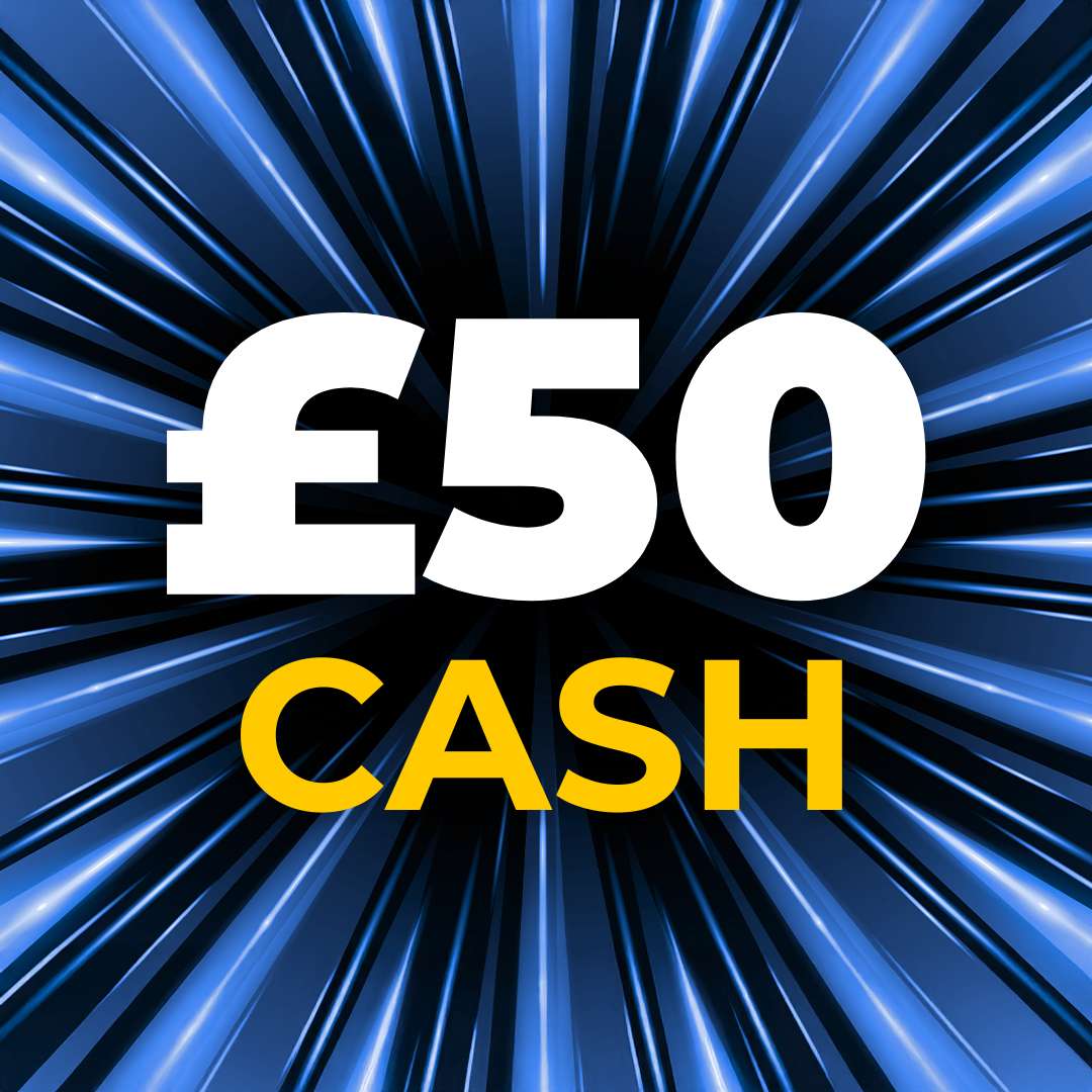 💸 £50 Cash 💸 3 Points