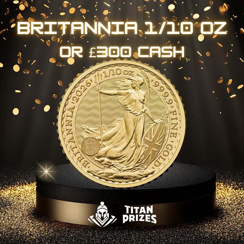 🪙 Britannia 2026 or £300 Cash | 8 Points 🪙