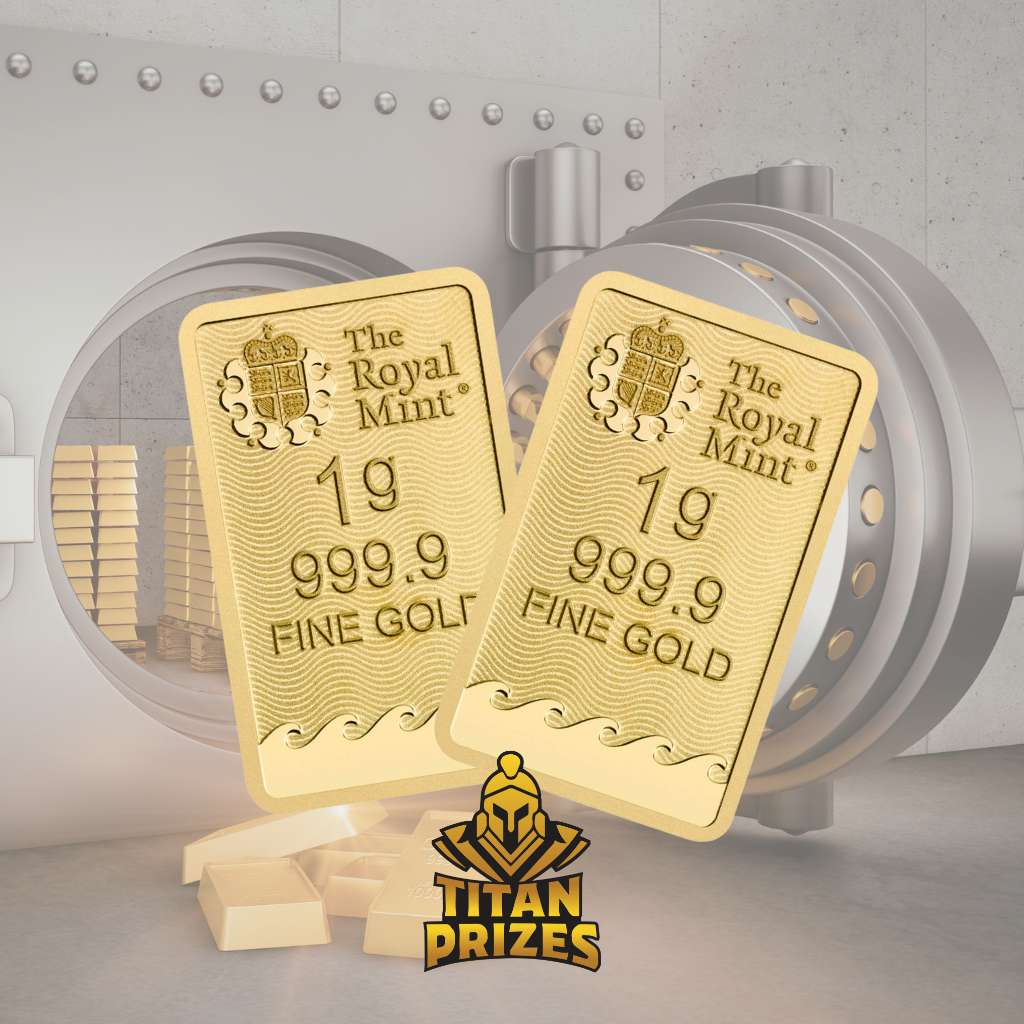 🪙 2x 1g Gold Bar 🪙