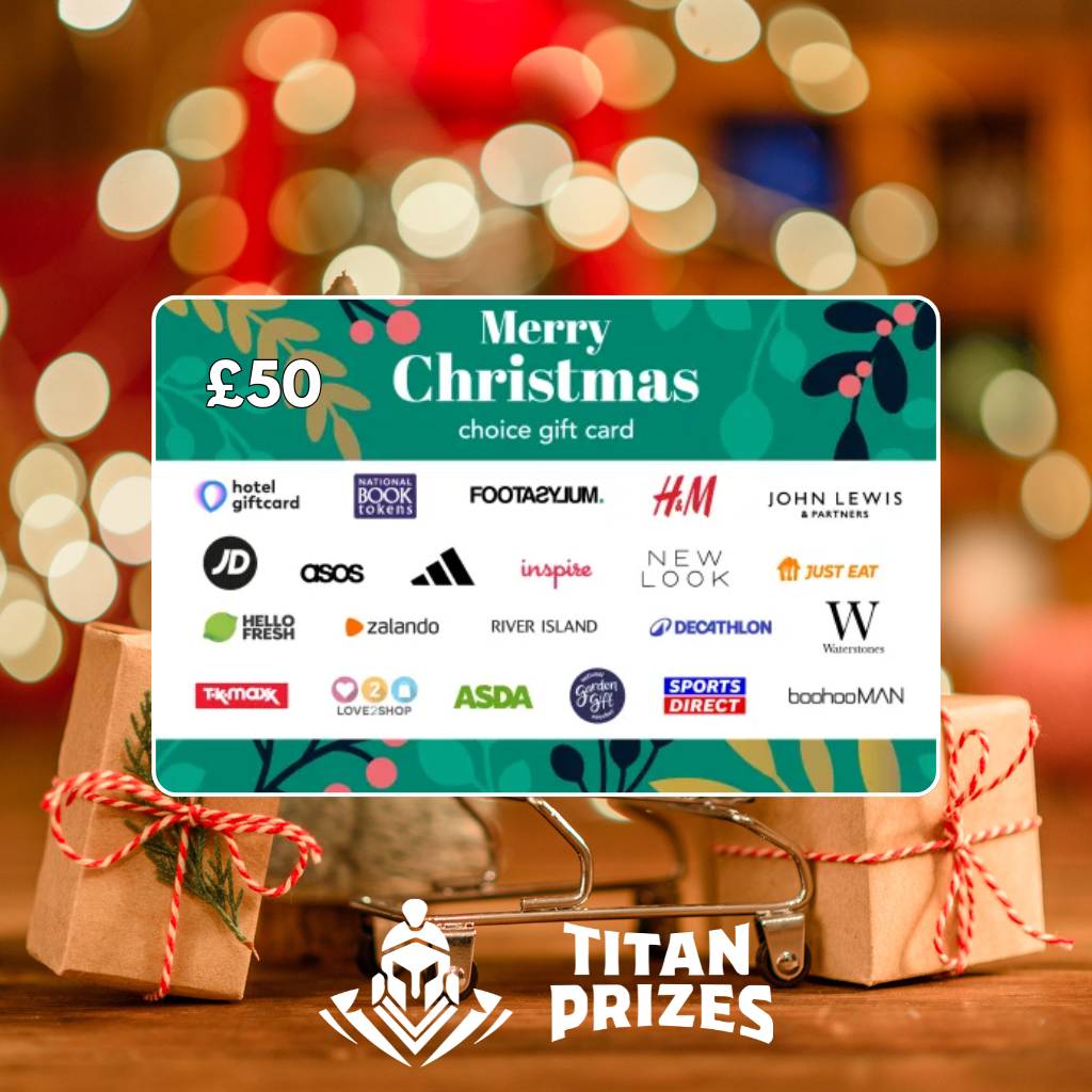 £50 e-Gift Card of Your Choice