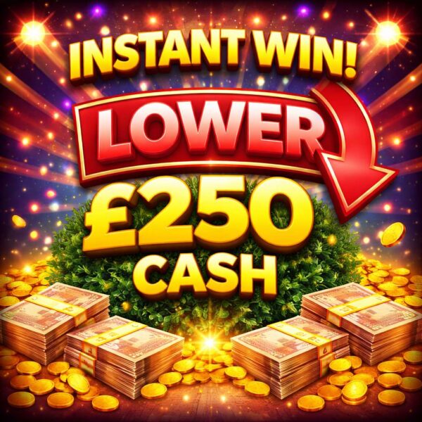 ⬇️ LOWER | £250 Cash | -1 Points