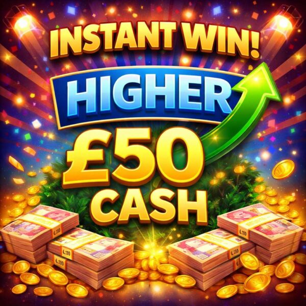 ⬆️ HIGHER | £50 Cash | 1 Points