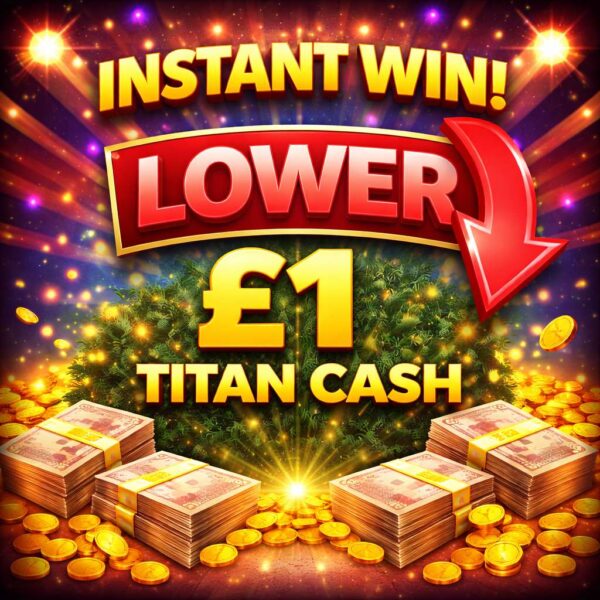 ⬇️ LOWER | £1 Titan Cash | -1 Points