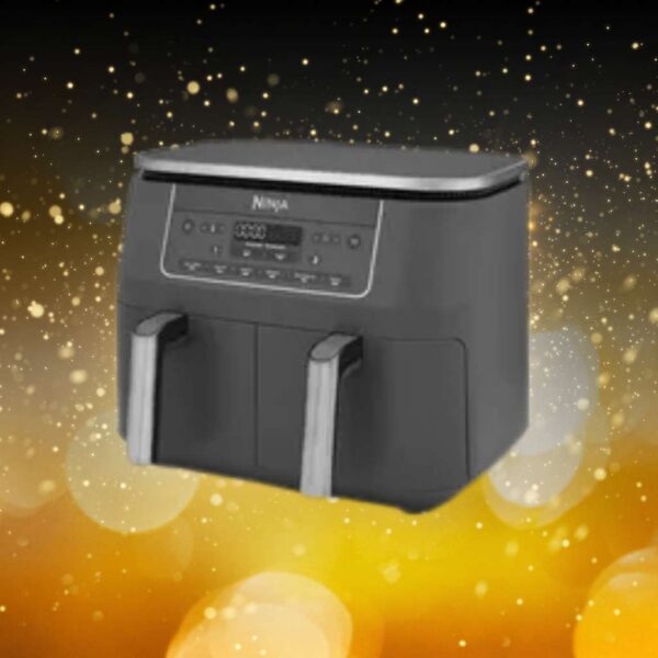 Ninja 6-in-1 DualZone Air Fryer in GunMetal Grey