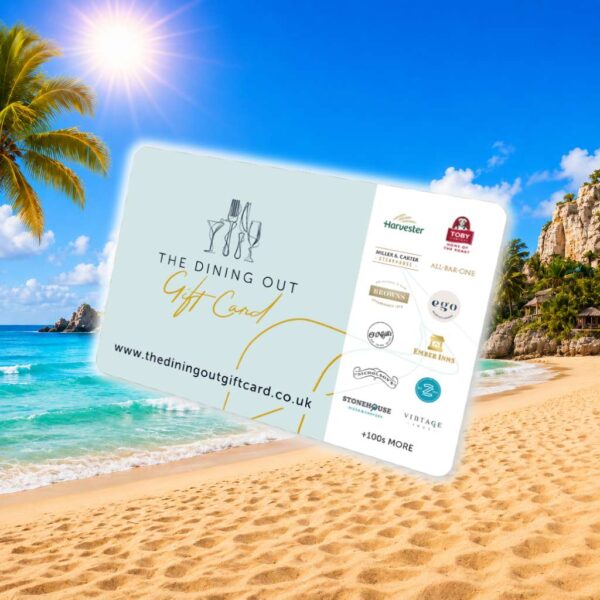 £100 Dining Out Physical Gift Card