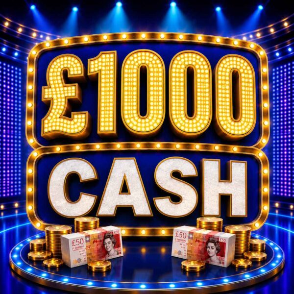 £1,000 Cash