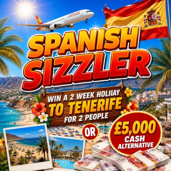 Titan's Spanish Sizzler - Win a Trip for 2 to Tenerife