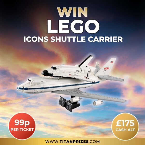 LEGO Icons Shuttle Carrier Aircraft