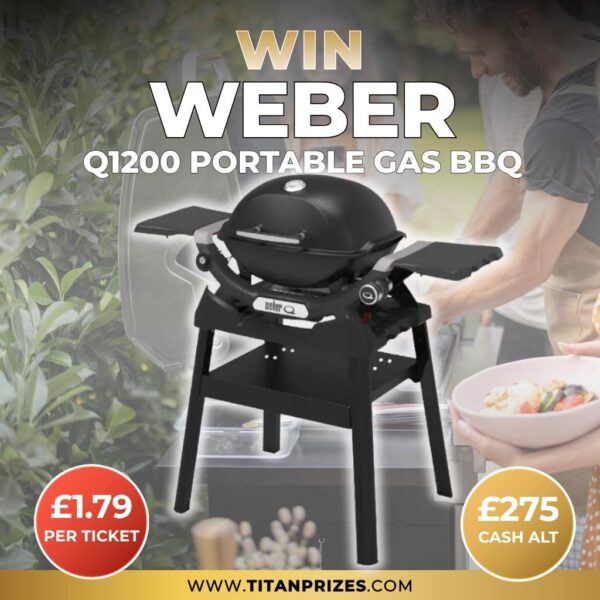 Weber Q1200N Portable Gas BBQ