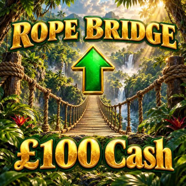Rope Bridge | £100 Cash | 100 Points