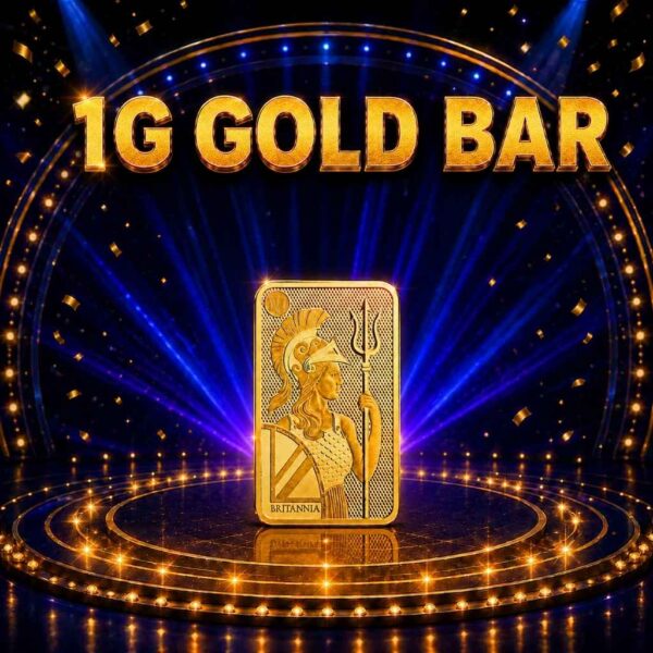 1g Gold Bar or £125 Cash