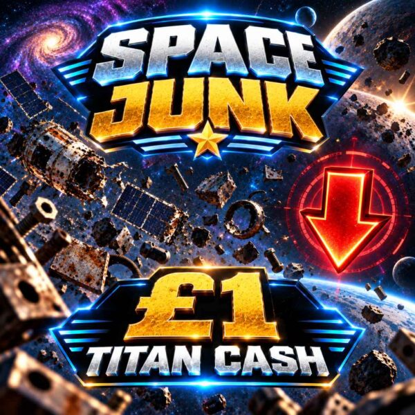Space Junk | £1 Titan Cash | -5 Points